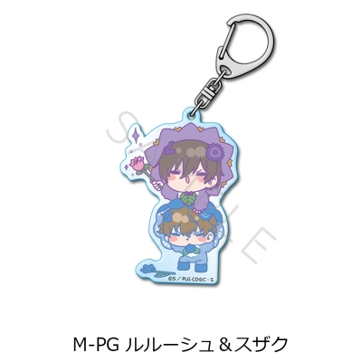 【シンクイノベーション】コードギアス 反逆のルルーシュ 第6弾 アクリルキーホルダー M-PG ルルーシュ＆スザク