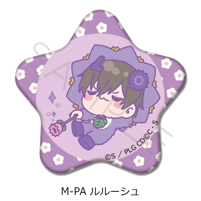 【シンクイノベーション】コードギアス 反逆のルルーシュ 第6弾 星形缶バッジ M-PA ルルーシュ