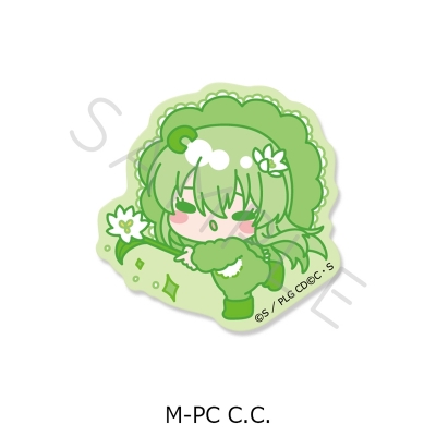 【シンクイノベーション】コードギアス 反逆のルルーシュ 第6弾 クリアステッカー M-PC C.C.
