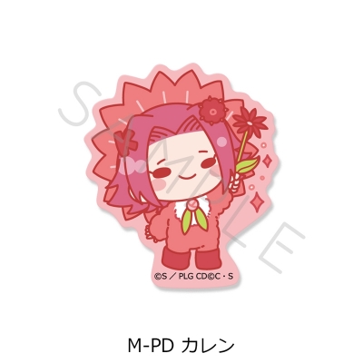 【シンクイノベーション】コードギアス 反逆のルルーシュ 第6弾 クリアステッカー M-PD カレン