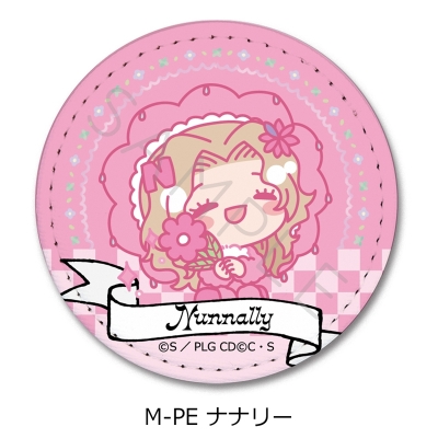 【シンクイノベーション】コードギアス 反逆のルルーシュ 第6弾 レザーバッジ（丸形） M-PE ナナリー