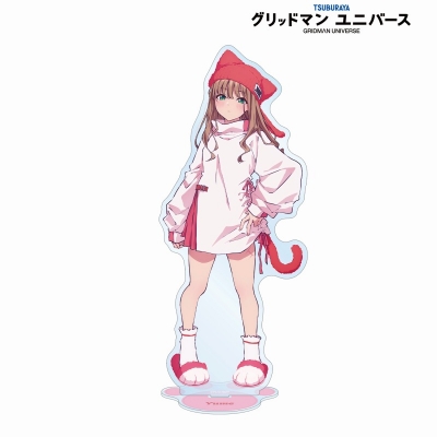 【アルマビアンカ】グリッドマン ユニバース 描き下ろし 南 夢芽 猫の着ぐるみver. 特大アクリルスタンド