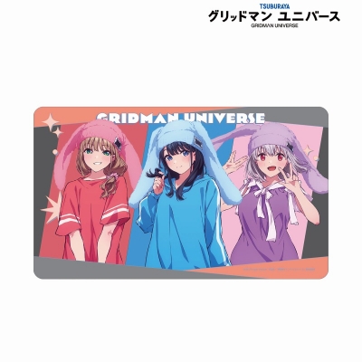 【アルマビアンカ】グリッドマン ユニバース 描き下ろし 集合 うさぎの着ぐるみver. マルチデスクマット