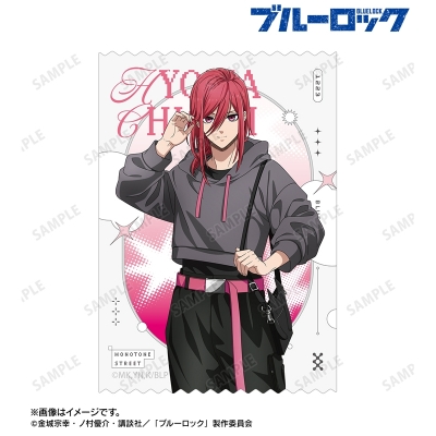 【アルマビアンカ】TVアニメ『ブルーロック』 描き下ろし 千切 豹馬 モノトーンストリートファッションver. ダイカットステッカー