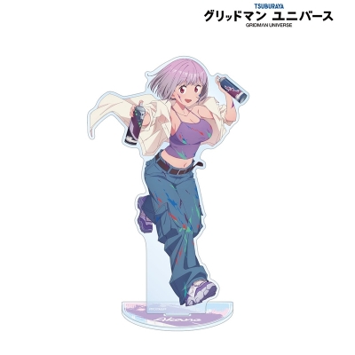 【アルマビアンカ】グリッドマン ユニバース 描き下ろし 新条アカネ ペインタースタイルver. 特大アクリルスタンド
