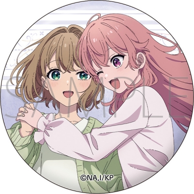 【ムービック】きみが死ぬまで恋をしたい グリッター缶バッジ/シーナ＆ミミ