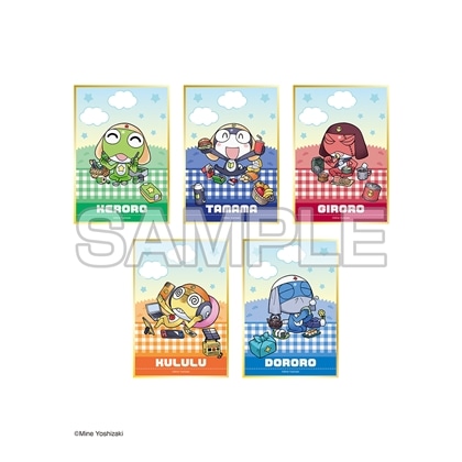 【KADOKAWA】ケロロ軍曹 ミニ色紙コレクション 1BOX入数：5