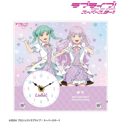 【アルマビアンカ】ラブライブ！スーパースター！！ 描き下ろし 3期生 MIRACLE NEW STORY ver. アクリルスタンド時計