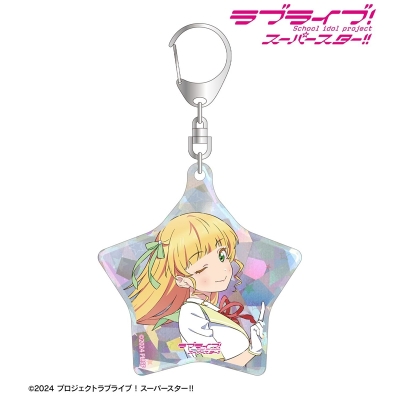 【アルマビアンカ】ラブライブ！スーパースター！！ 描き下ろし 平安名すみれ MIRACLE NEW STORY ver. ホログラムアクリルキーホルダー