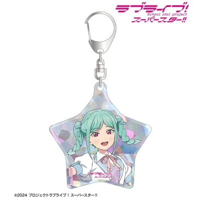 【アルマビアンカ】ラブライブ！スーパースター！！ 描き下ろし 鬼塚冬毬 MIRACLE NEW STORY ver. ホログラムアクリルキーホルダー