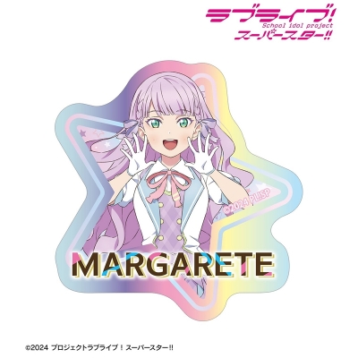 【アルマビアンカ】ラブライブ！スーパースター！！ 描き下ろし ウィーン・マルガレーテ MIRACLE NEW STORY ver. オーロラダイカットステッカー
