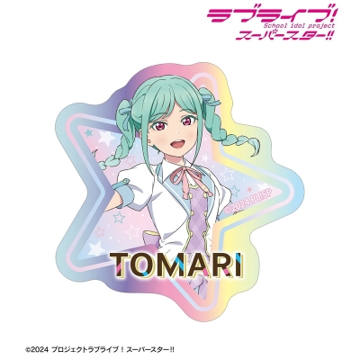 【アルマビアンカ】ラブライブ！スーパースター！！ 描き下ろし 鬼塚冬毬 MIRACLE NEW STORY ver. オーロラダイカットステッカー