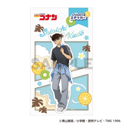 【クラックス】名探偵コナン ダイカットステッカー 工藤新一 アイスキャンディー