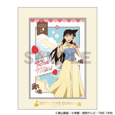 【クラックス】名探偵コナン キャラファインマット 毛利蘭 アイスキャンディー