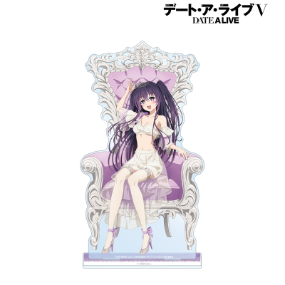 【アルマビアンカ】アニメ「デート・ア・ライブV」 描き下ろし 夜刀神十香 プリンセス玉座ver. 特大アクリルスタンド