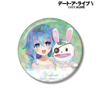 【アルマビアンカ】アニメ「デート・ア・ライブV」 描き下ろし 四糸乃 プリンセス玉座ver. 75mmホログラム缶バッジ