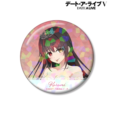 【アルマビアンカ】アニメ「デート・ア・ライブV」 描き下ろし 時崎狂三 プリンセス玉座ver. 75mmホログラム缶バッジ