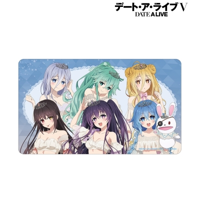 【アルマビアンカ】アニメ「デート・ア・ライブV」 描き下ろし 集合 プリンセス玉座ver. マルチデスクマット