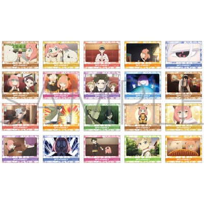 【ムービック】SPY×FAMILY SPY×FAMILY Season 3 場面写真 ステッカーセレクション2枚セット 1BOX入数：10