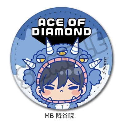 【シンクイノベーション】ダイヤのA act II -Second Season- 第2弾 レザーバッジ MB 降谷暁