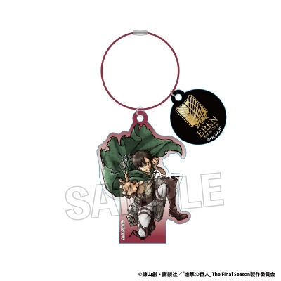 【PROOF】進撃の巨人 激高！！アクリルフープチャーム エレン