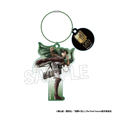【PROOF】進撃の巨人 激高！！アクリルフープチャーム リヴァイ