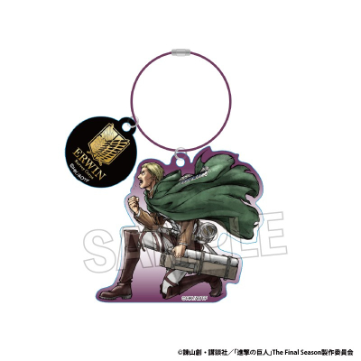【PROOF】進撃の巨人 激高！！アクリルフープチャーム エルヴィン