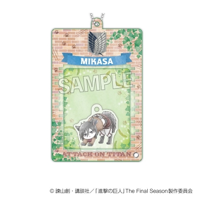 【PROOF】進撃の巨人 調査兵にゃん みにぱけ！～アクリルスタンド～ ミカサ