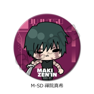 【シンクイノベーション】呪術廻戦 第3期 死滅回游 第2弾 3way缶バッジ（75mm） M-SD 禪院真希