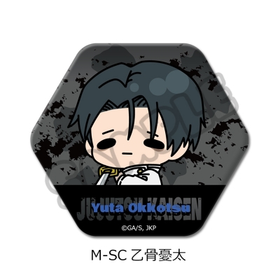 【シンクイノベーション】呪術廻戦 第3期 死滅回游 第2弾 六角形缶バッジ M-SC 乙骨憂太