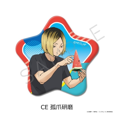 【シンクイノベーション】ハイキュー！！ 第13弾 星型缶バッジ CE 孤爪研磨