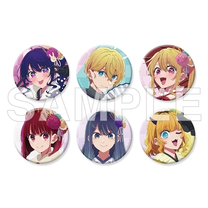 【KADOKAWA】【推しの子】缶バッジ＋ The 16th 1BOX入数：6