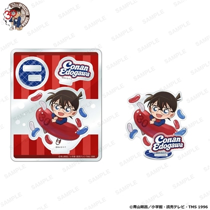 【KADOKAWA】「名探偵コナン」にいてんごアクリルスタンド アニバーサリーゼリービーンズver. 江戸川コナン