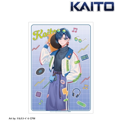 【アルマビアンカ】初音ミク 描き下ろし KAITO シティポップver. Art by ドルストイ A3マット加工ポスター