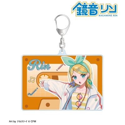 【アルマビアンカ】初音ミク 描き下ろし 鏡音リン シティポップver. Art by ドルストイ BIGアクリルキーホルダー