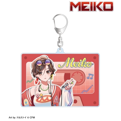 【アルマビアンカ】初音ミク 描き下ろし MEIKO シティポップver. Art by ドルストイ BIGアクリルキーホルダー