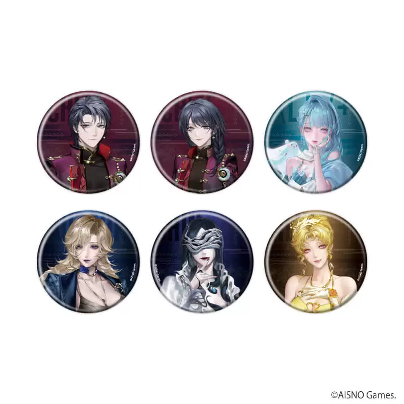 【A3】缶バッジ「無期迷途」23/ブラインド（全6種）（公式イラスト） 1BOX入数：6