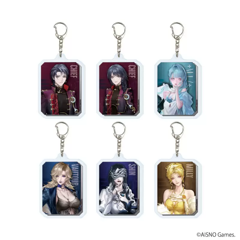 【A3】アクリルキーホルダー「無期迷途」08/ブラインド（全6種）（公式イラスト） 1BOX入数：6