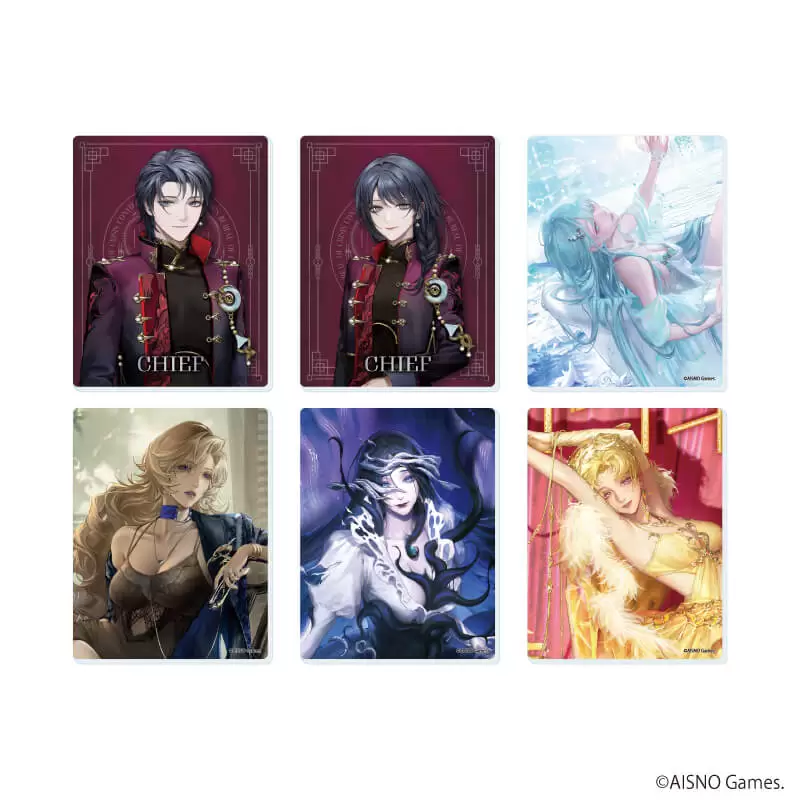 【A3】アクリルカード「無期迷途」17/ブラインド（全6種）（公式イラスト） 1BOX入数：6