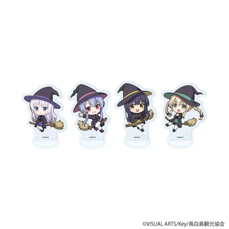 【A3】アクリルぷちスタンド「TVアニメ『Summer Pockets』」07/魔女ver. ブラインド（全4種）（ミニキャライラスト） 1BOX入数：4
