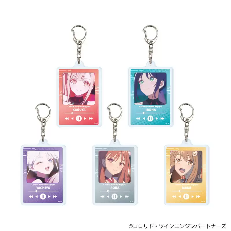 【A3】アクリルキーホルダー「超かぐや姫！」02/ブラインド（全5種）（場面写イラスト） 1BOX入数：5