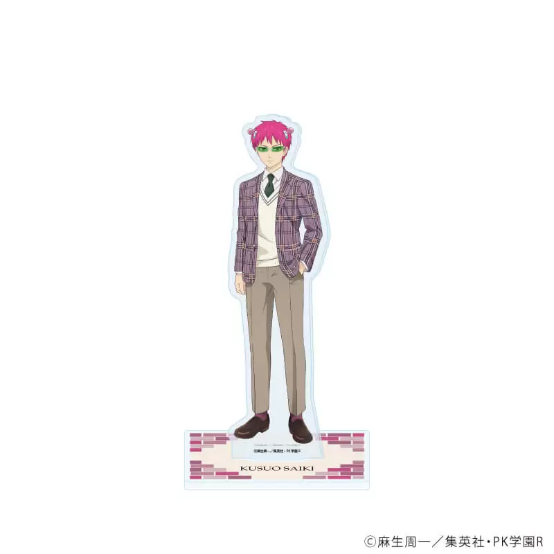 【A3】アクリルスタンド「アニメ「斉木楠雄のΨ難」」01/斉木楠雄 トラッドファッションver.（描き下ろしイラスト）