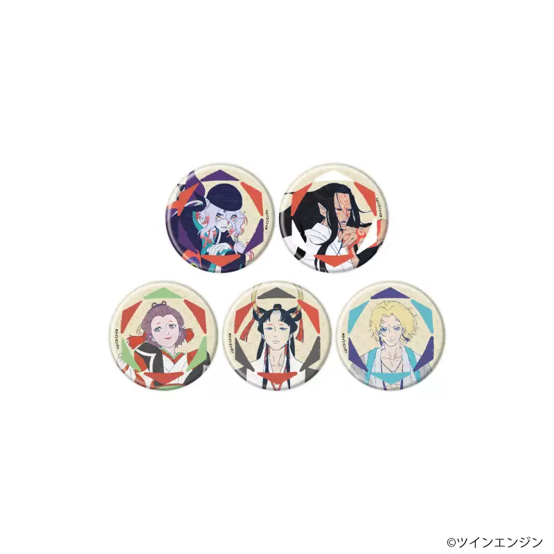 【A3】缶バッジ「劇場版モノノ怪 第三章 蛇神」02/ブラインド（全5種）（公式イラスト） 1BOX入数：5