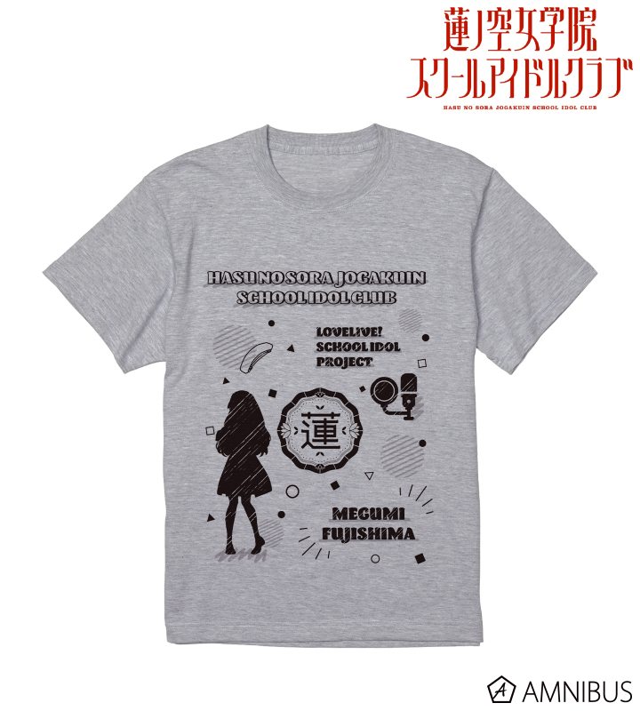 【アルマビアンカ】ラブライブ！蓮ノ空女学院スクールアイドルクラブ 藤島 慈 Ani-Sketch Tシャツレディース（サイズ/XXXL）