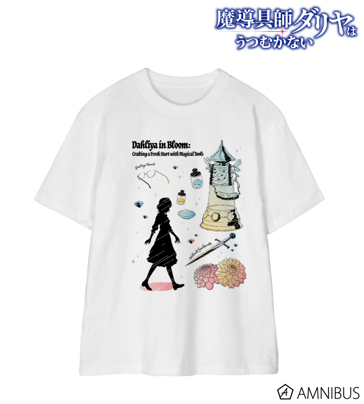 【アルマビアンカ】TVアニメ「魔導具師ダリヤはうつむかない」 Ani-Sketch Tシャツレディース（サイズ/XXXL）