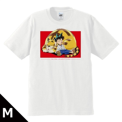 【アズメーカー】真・侍伝 YAIBA Tシャツ 刃＆カゲトラ Mサイズ