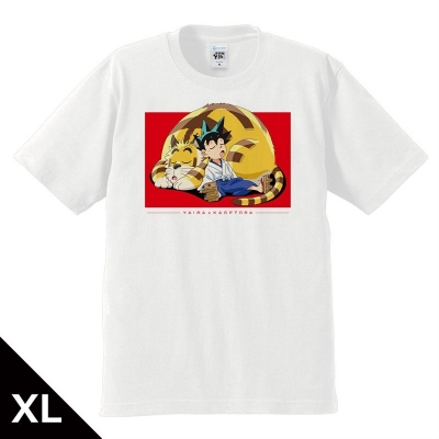 【アズメーカー】真・侍伝 YAIBA Tシャツ 刃＆カゲトラ XLサイズ