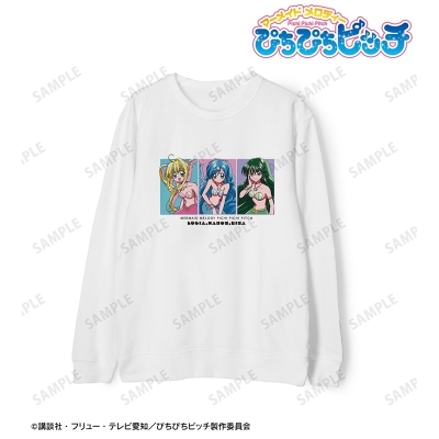 【アルマビアンカ】アニメ「ぴちぴちピッチ」 るちあ＆波音＆リナ トレーナー vol.2 ver.Aレディース（サイズ/XXXL）