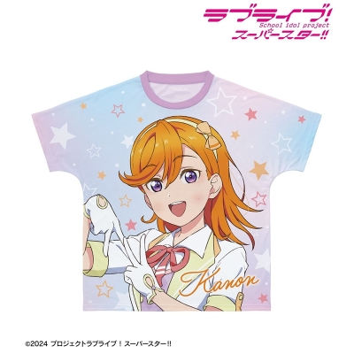 【アルマビアンカ】ラブライブ！スーパースター！！ 描き下ろし 澁谷かのん MIRACLE NEW STORY ver. フルグラフィックTシャツユニセックス（サイズ/XXXL）