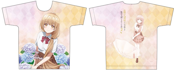 【スターコーポレーション】お隣の天使様にいつの間にか駄目人間にされていた件 描き下ろしフルグラフィックTシャツ椎名真昼（雨上がり）XL